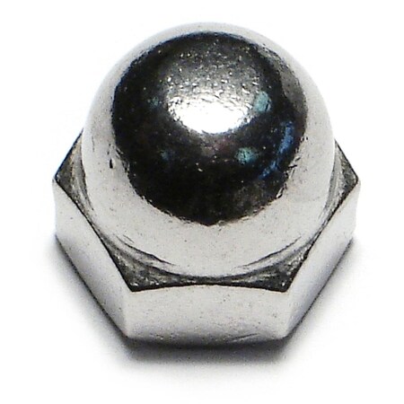 Midwest Fastener Acorn Nut, 3/8"-24, 18-8 Stainless Steel, 6 PK 33804